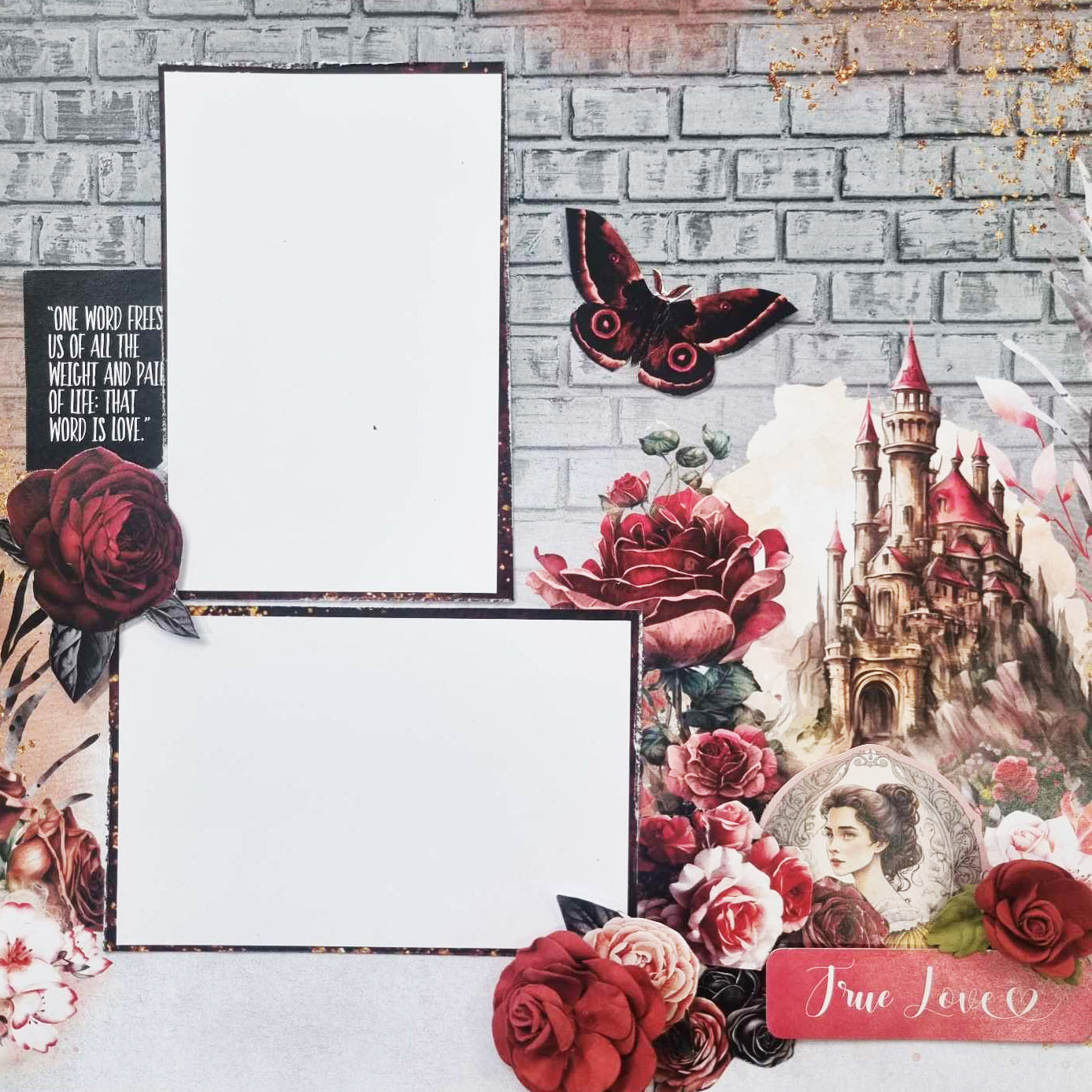 Spellbound Rose 12x12 Collection Pack