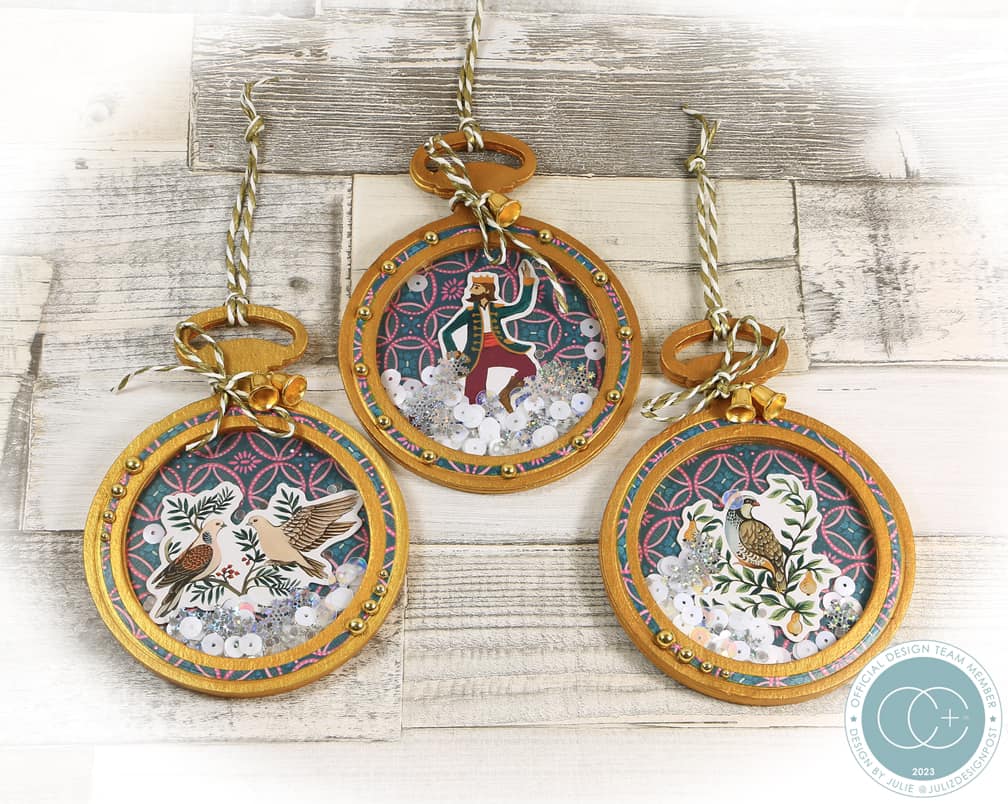 Craft Consortium 12 Days Of Christmas - Chipboard Ephemera