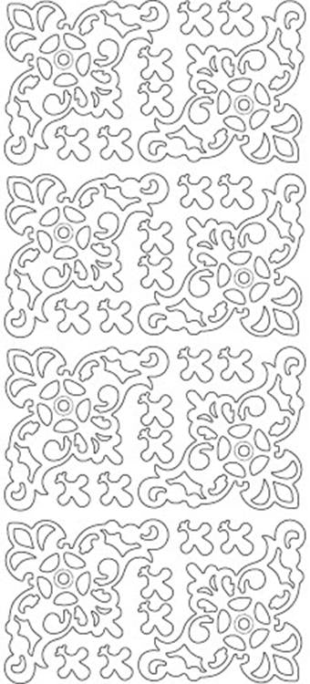 Double Sided Sticky Sticker - Large Corners