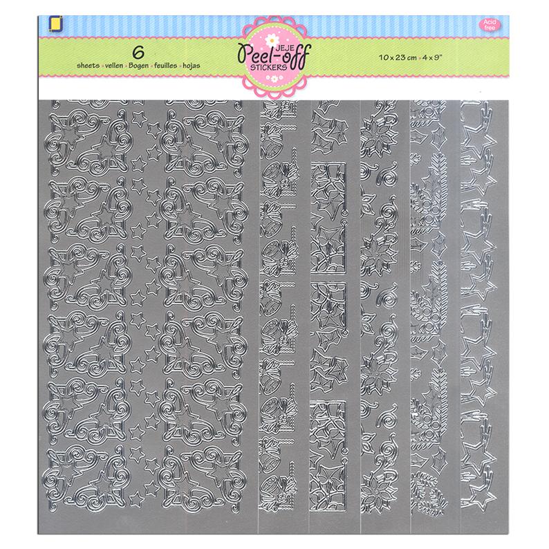 Sticker Kit 6 sheets Christmas designs