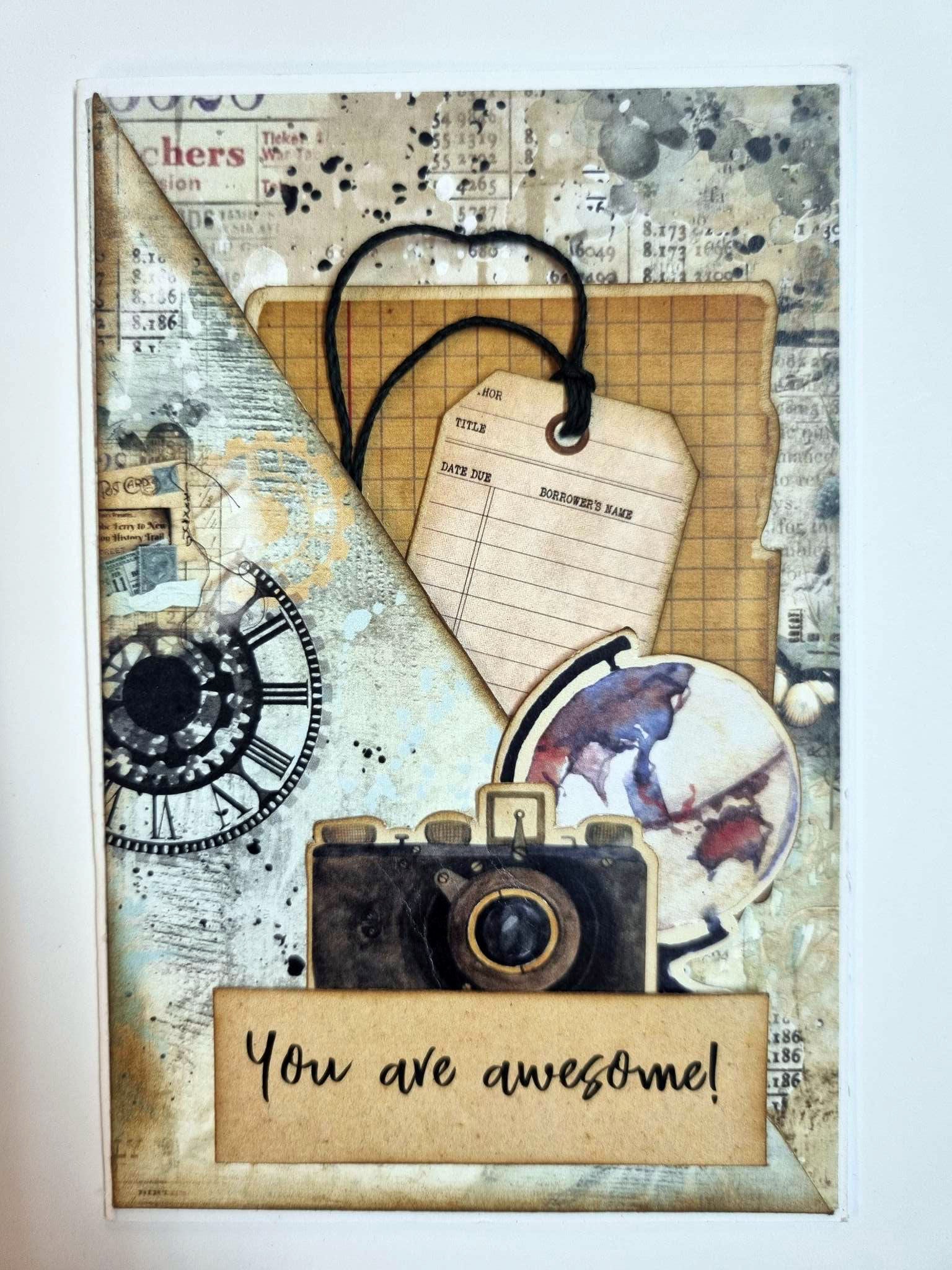 3Quarter Designs - Card Collection - Vintage Man