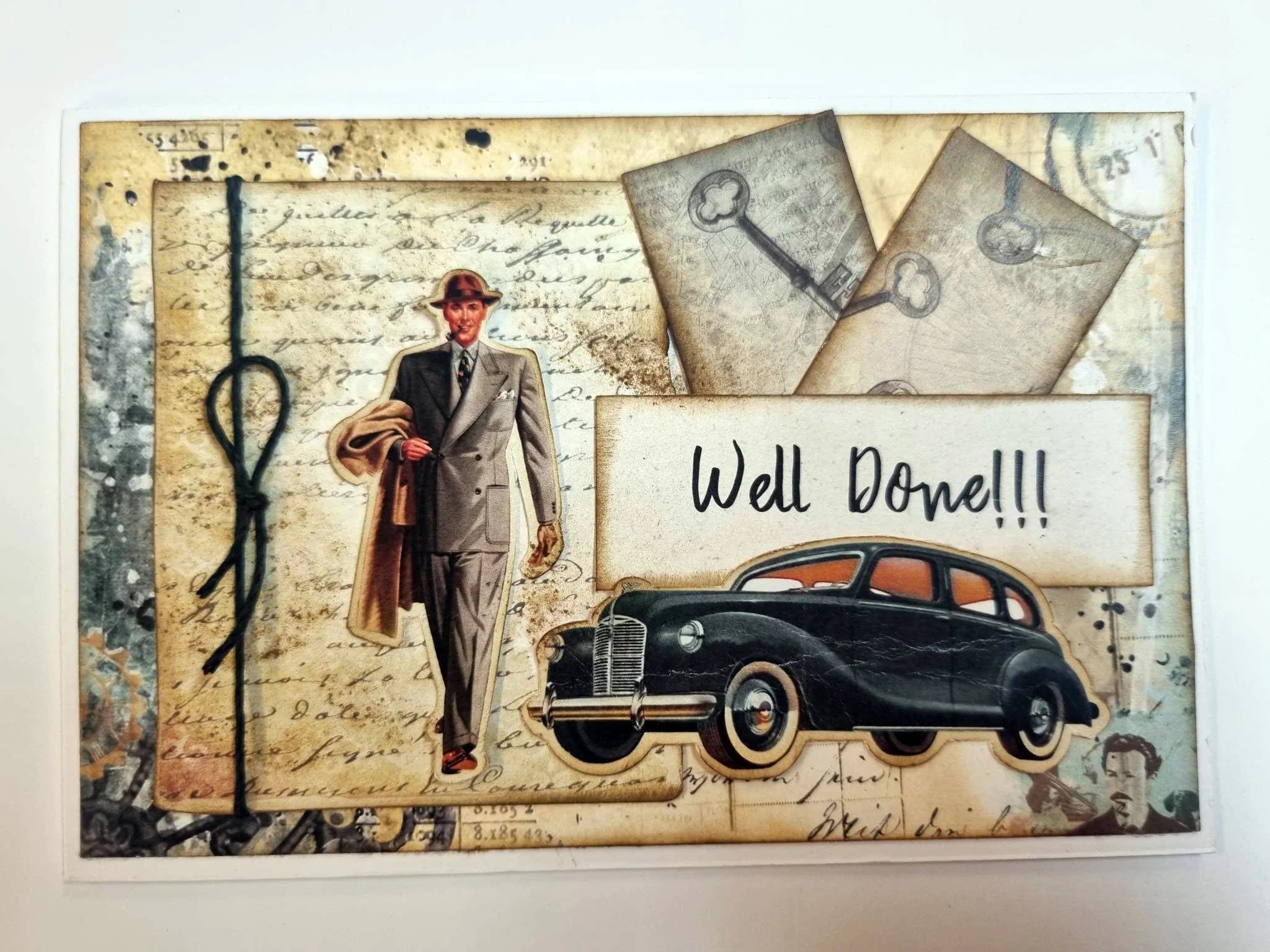 3Quarter Designs - Card Collection - Vintage Man