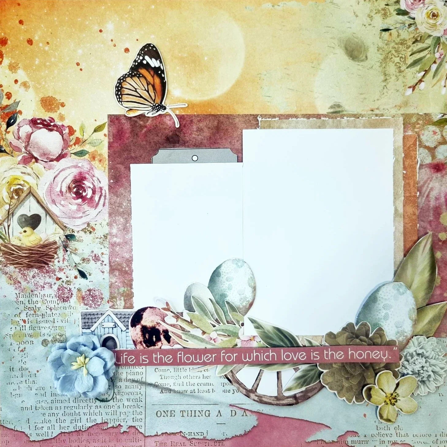 3Quarter Designs - Botanical Brights - Scrapbook Collection