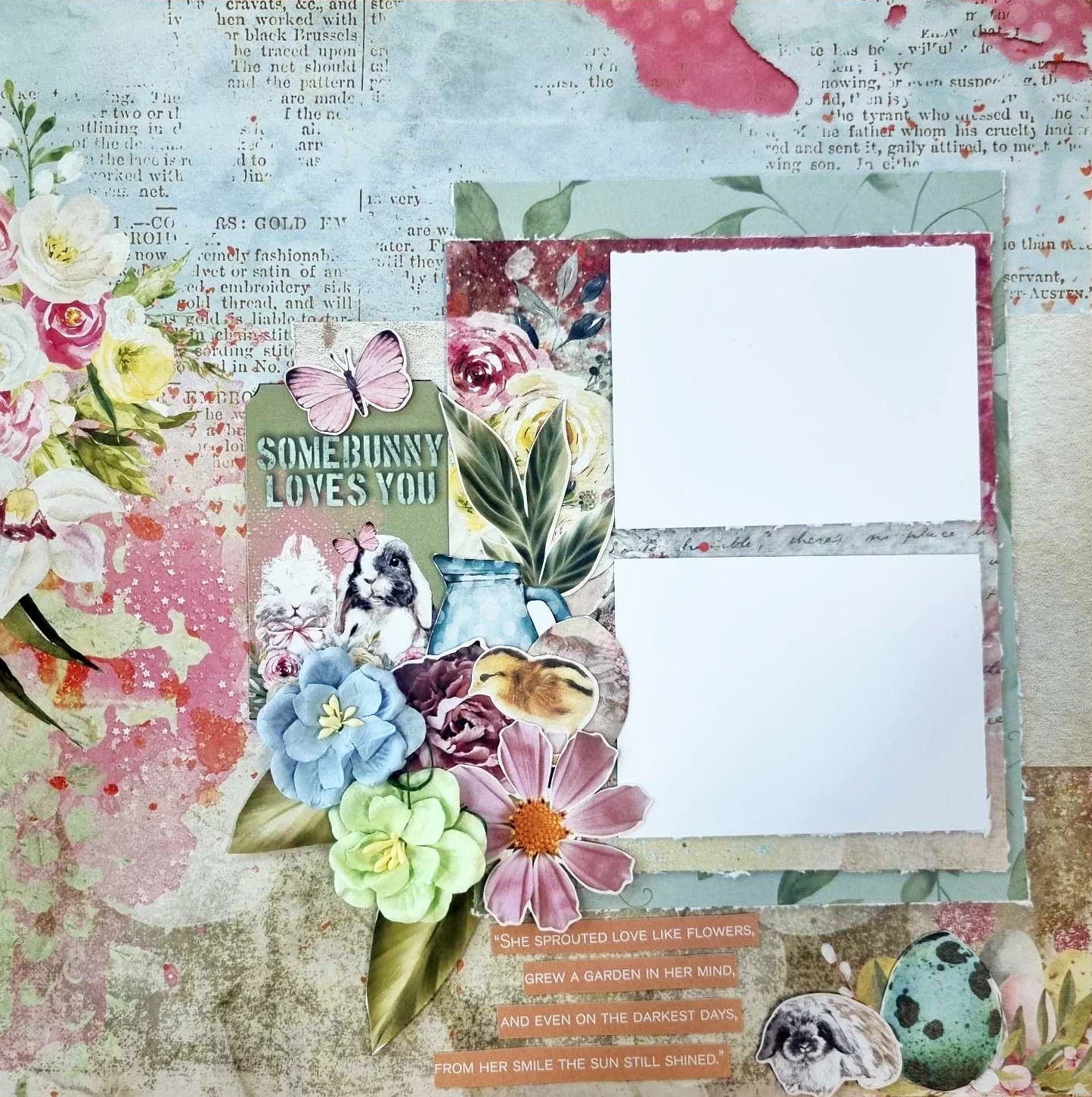 3Quarter Designs - Botanical Brights - Scrapbook Collection