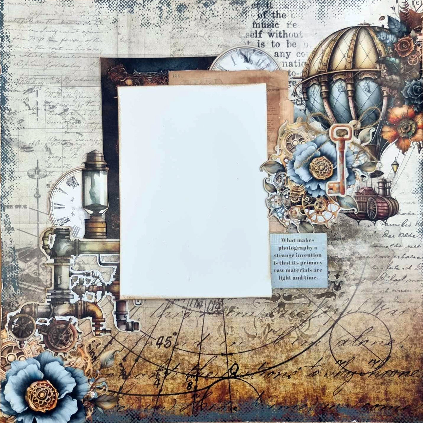 3Quarter Designs Invention Age 12x12 Scrapbook Collection