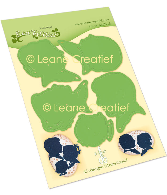 Lea’bilitie Family Silhouettes Cut And Embossing Die