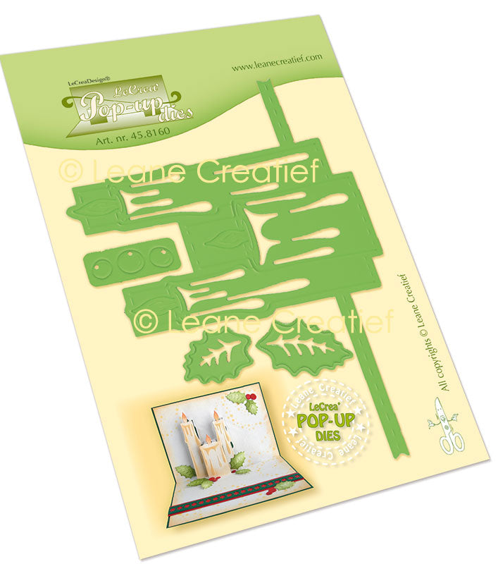 Lea’bilitie Pop-Up Candles Cut And Embossing Die