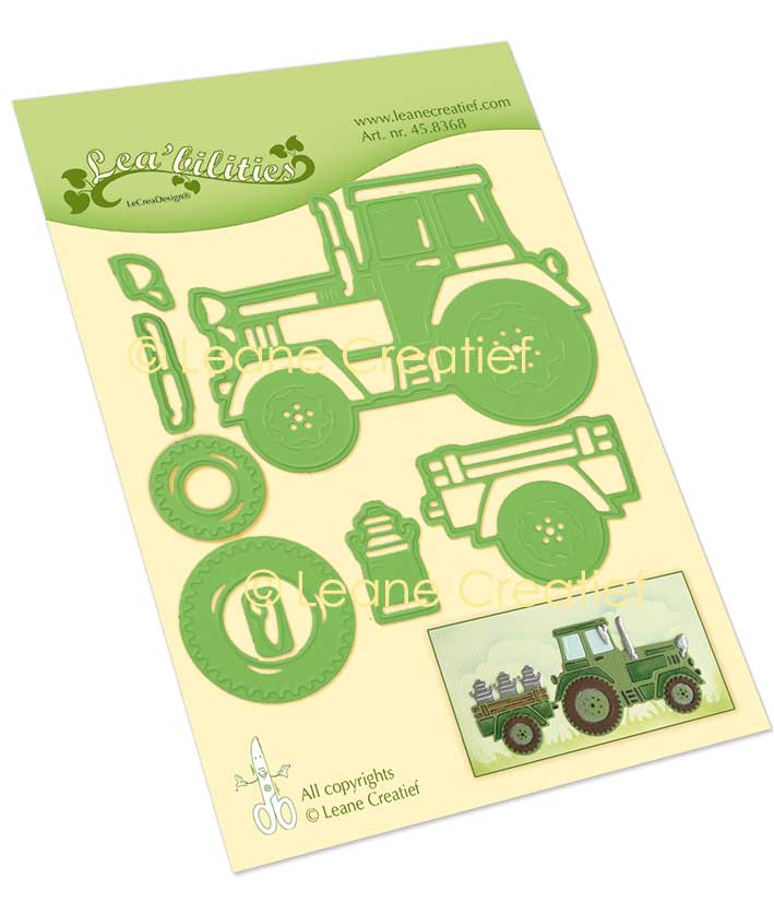 Lea’bilitie Tractor Cut And Embossing Die