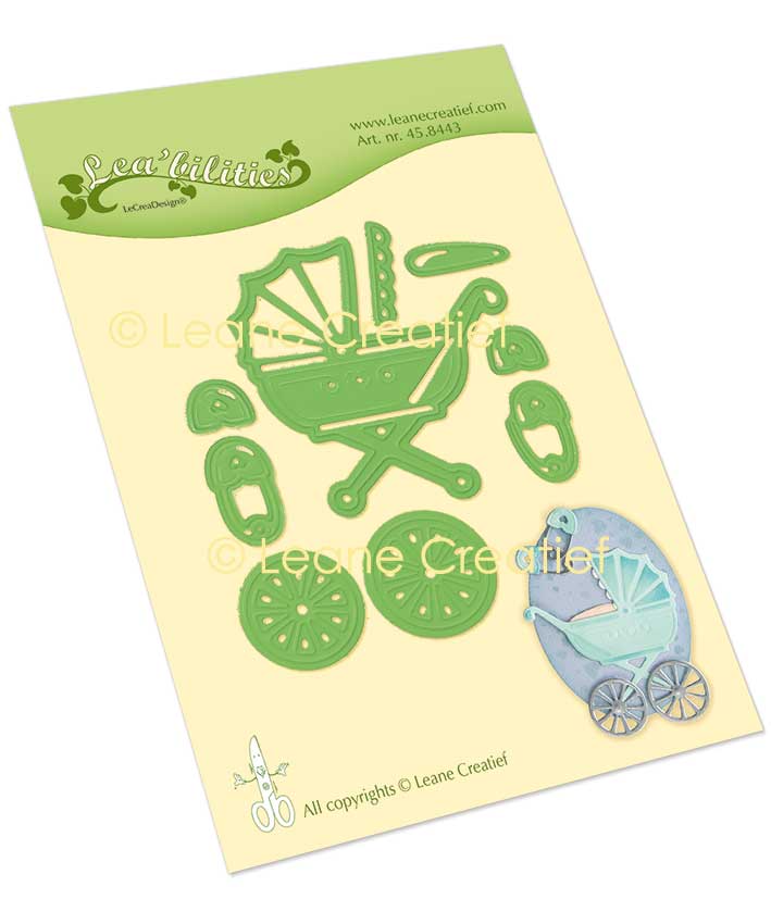 Lea’bilitie Baby Carriage Cut And Embossing Die
