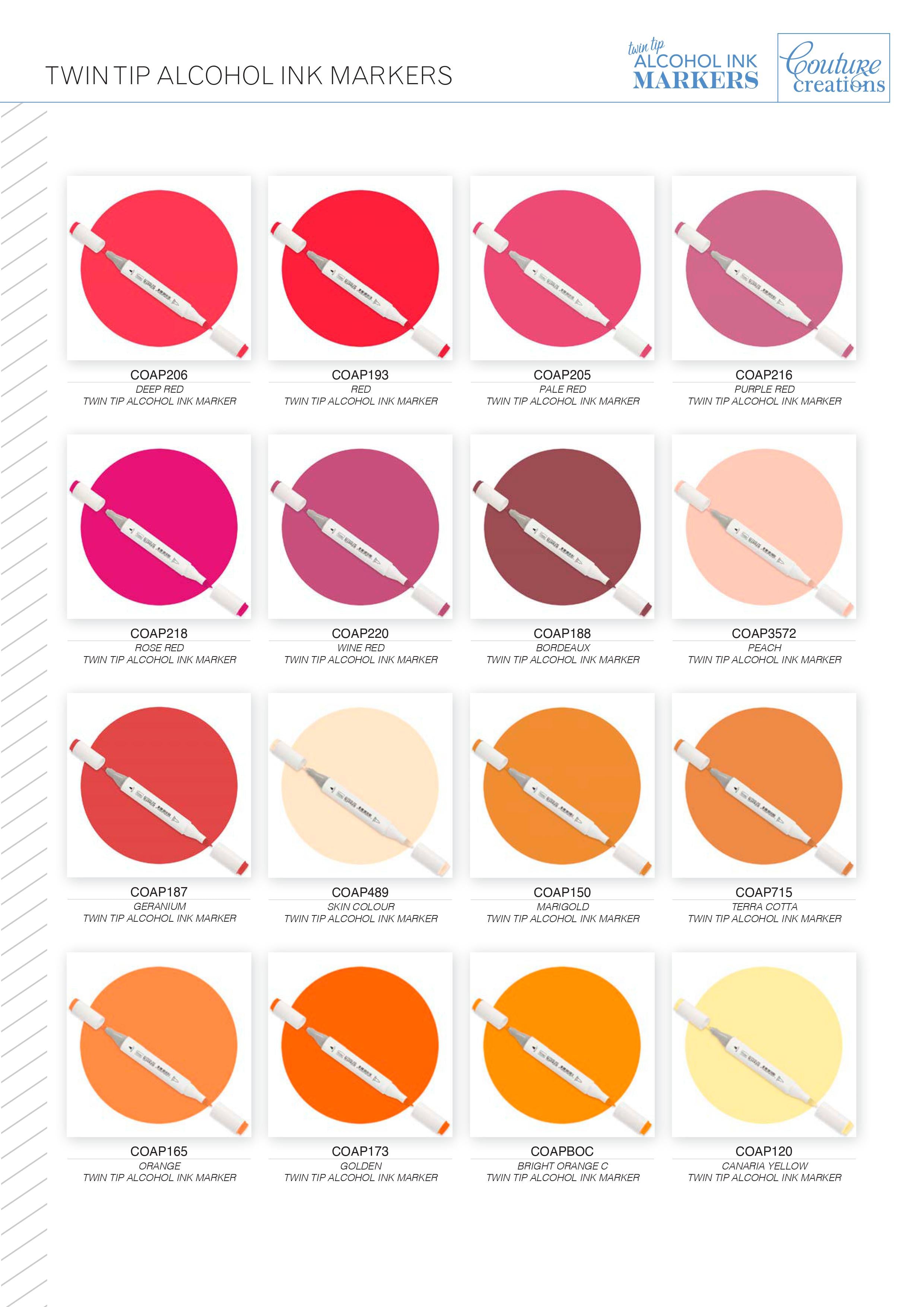 Twin Tip Alcohol Ink Marker - Colourless Blender