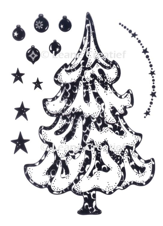 LeCreaDesign Clear Stamp Christmas Tree