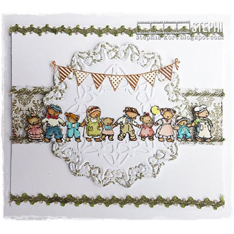 Joy! Crafts Cutting and Embossing Die Circle Butterfly Circle