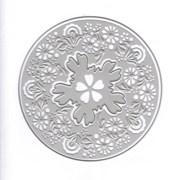 Joy Crafts - Cut & Emboss-Deboss Die - Flowers Background