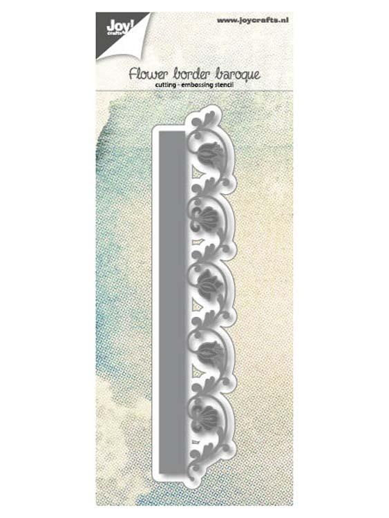 Joy! Crafts Die - Border Flowers Baroque