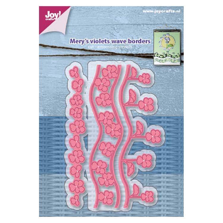 Joy! Crafts Die - Mery's Violets Waveborders