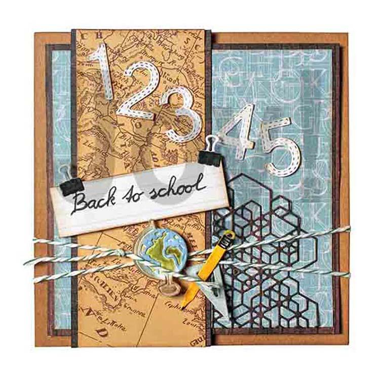 Joy! Crafts Die - Sketch Art Geometric Corners