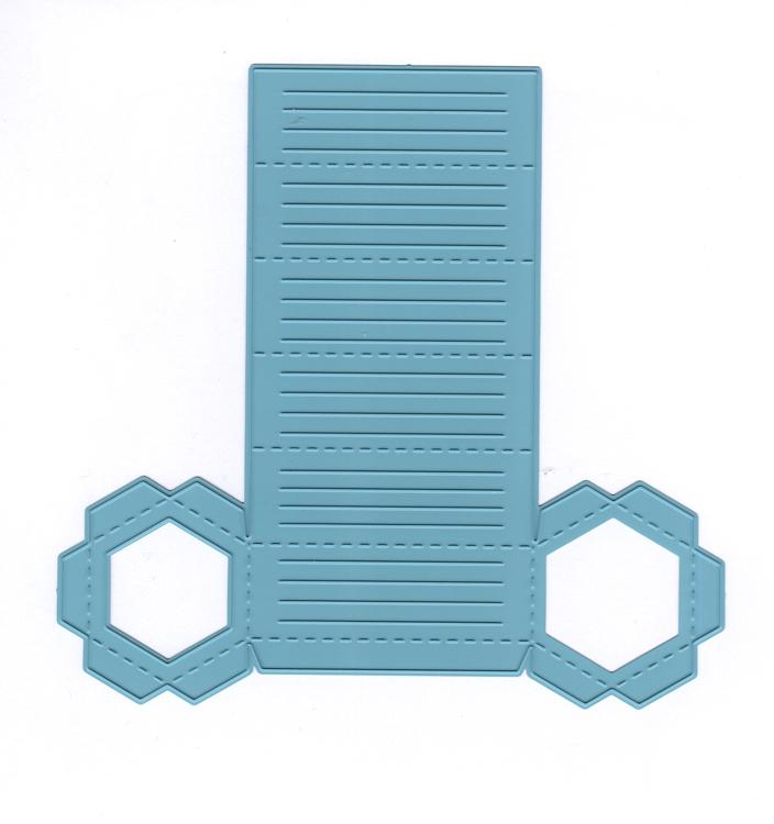 Cutting and Embossing Die Lantern with Strips