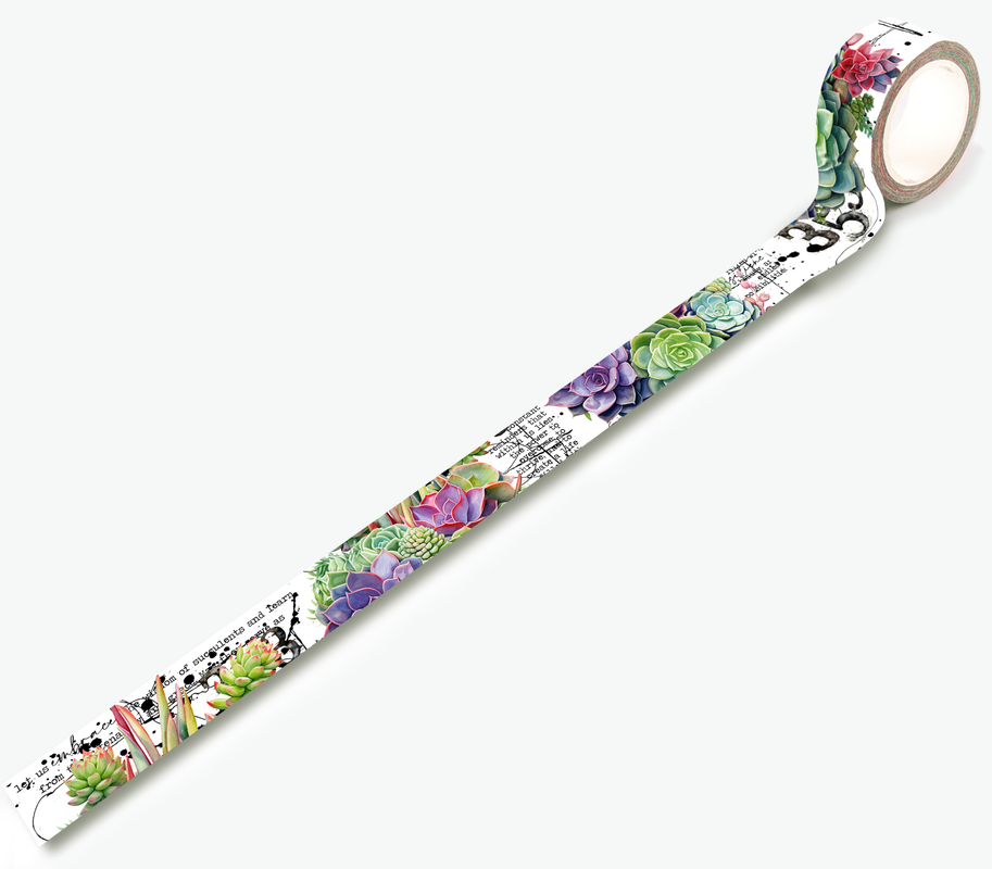 AALL and Create #70 - Washi Tape - Thriving Terrarium