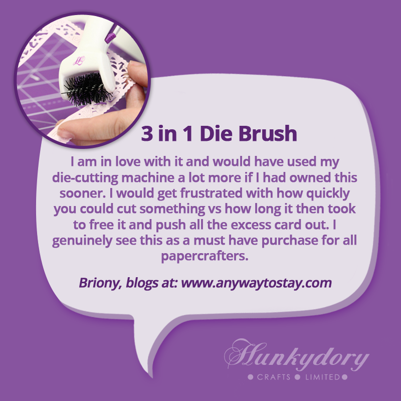 Premier Craft Tools - 3-in-1 Die Brush