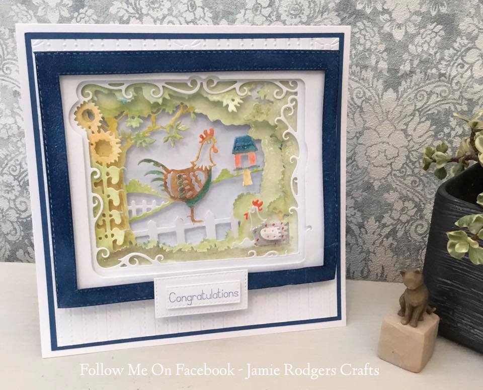 Paper Cuts Cock A Doodle Doo Craft Die