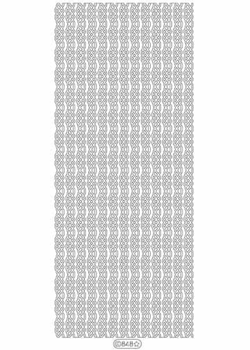 Deco Stickers - Braid Border