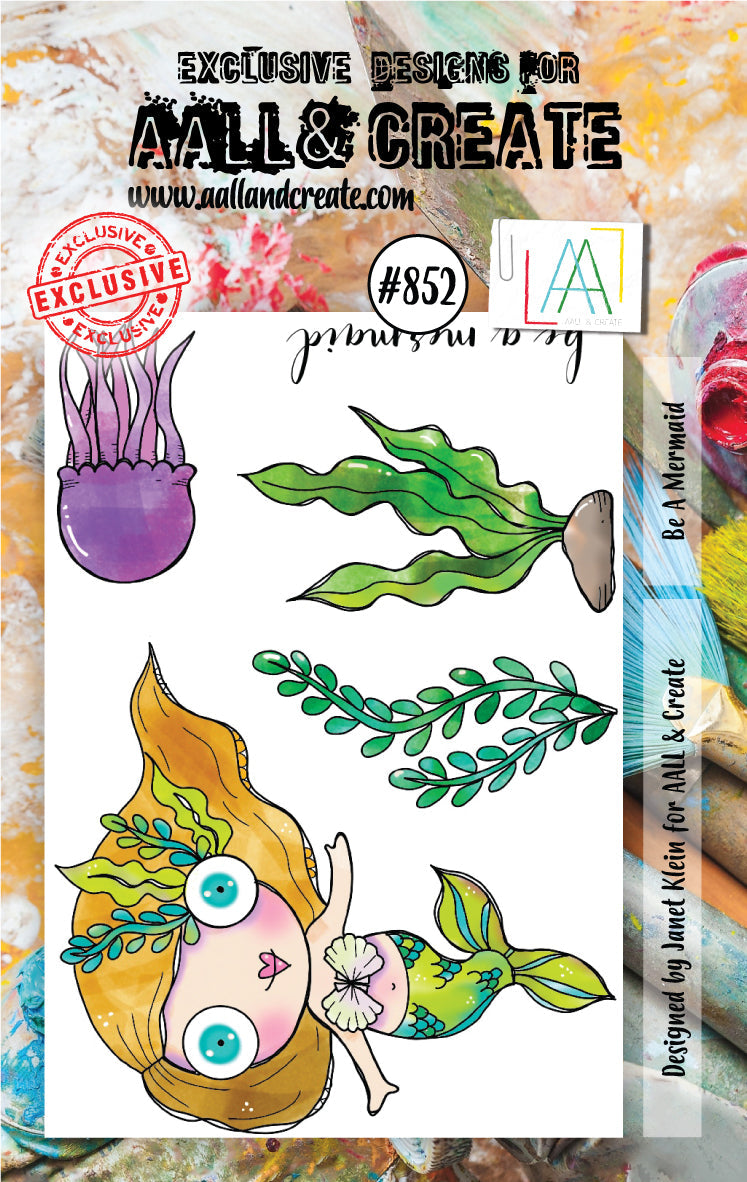 AALL and Create Stamp Set - 852 - Be A Mermaid