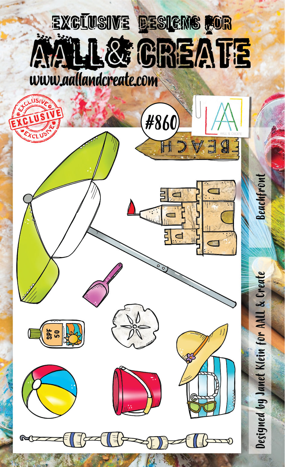 AALL and Create Stamp Set - 860 - Beachfront
