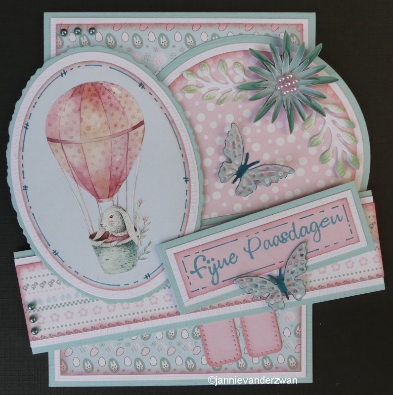 Nellie's Vintage Sheets A4 Easter 2 Sheets