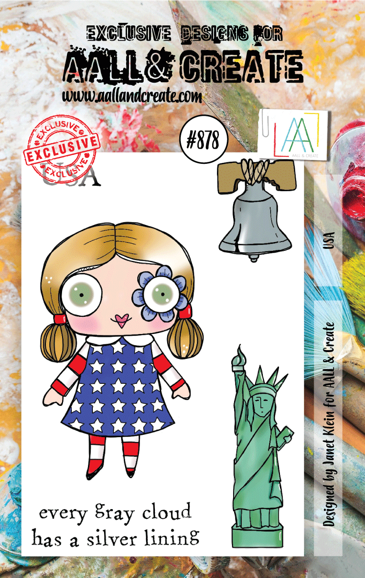 AALL and Create Stamp Set -878 - USA