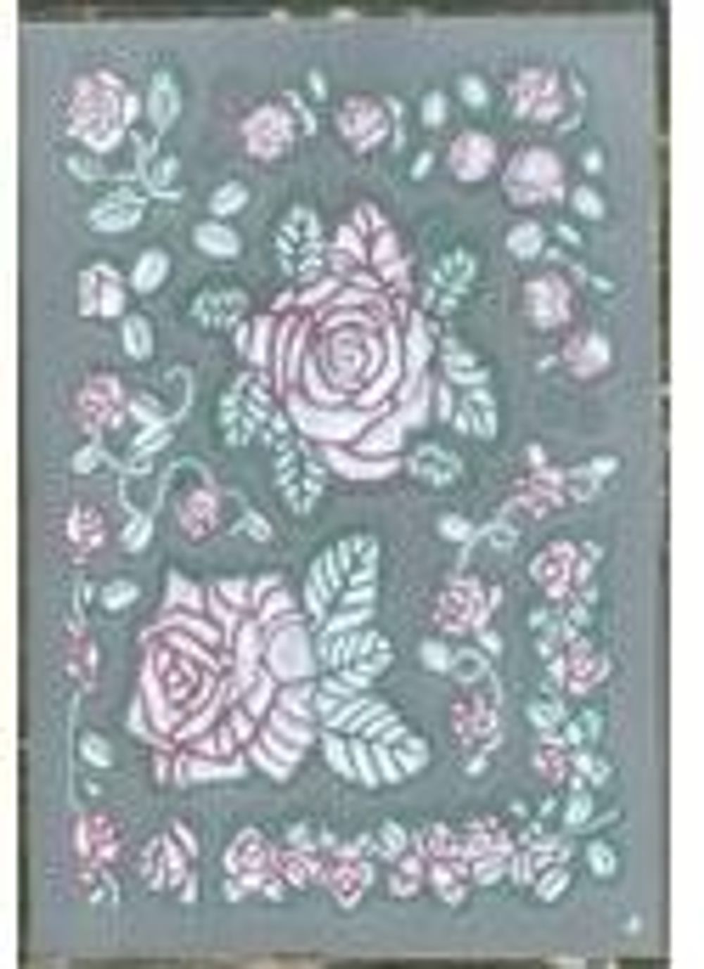 Ecstasy Crafts Exclusive Templates Large -Roses