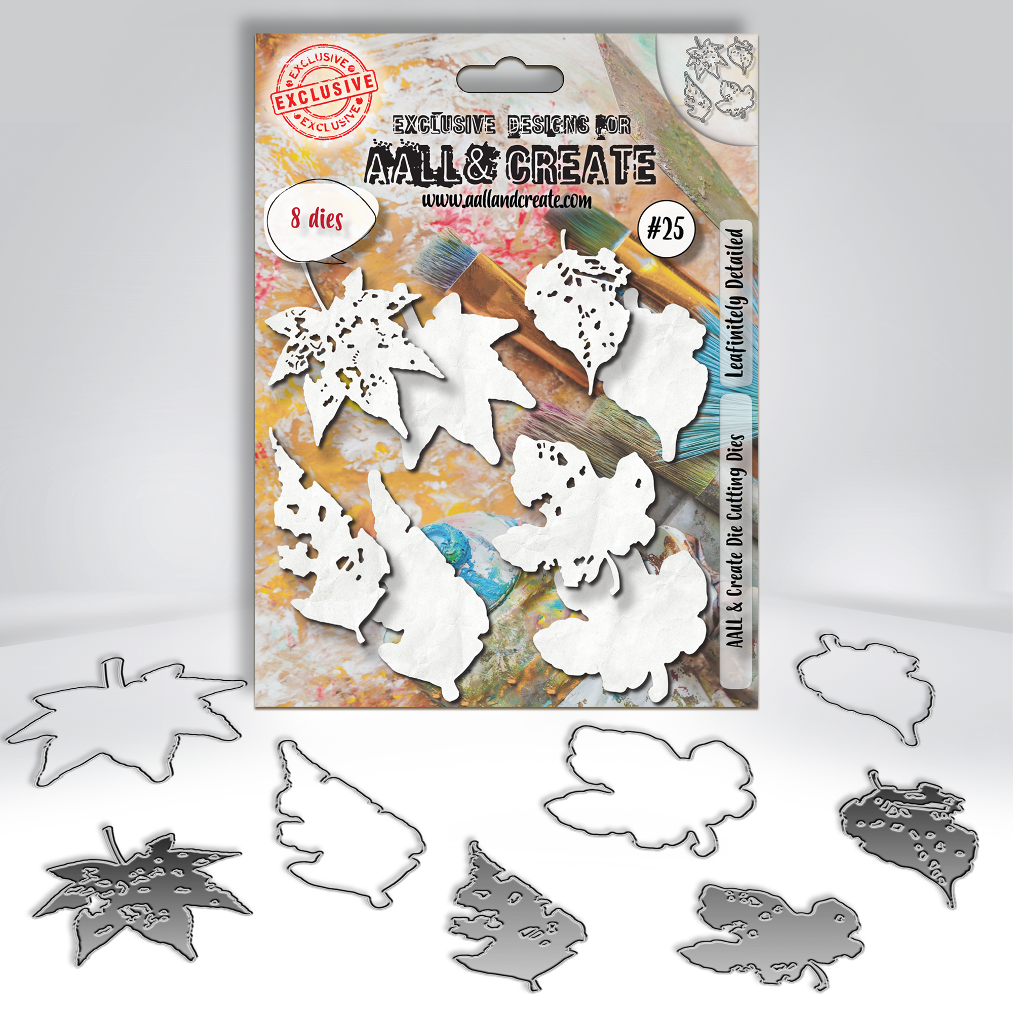AALL and Create A6 Die Cutting Die Set - 25 - Leafinitely Detailed