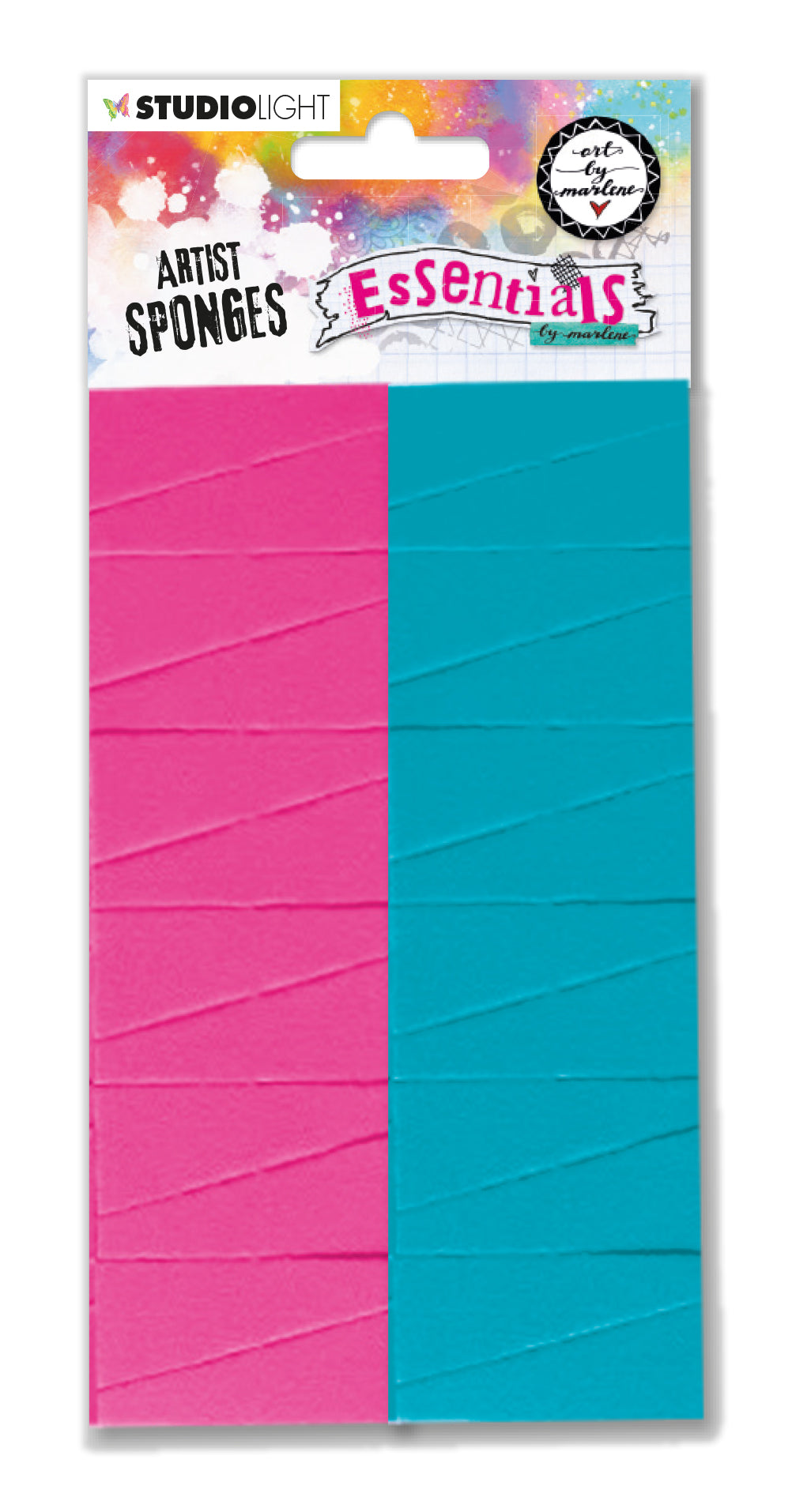 ABM Artist Sponges 4 Colors Essentials 150x90x38mm 48 PC nr.01