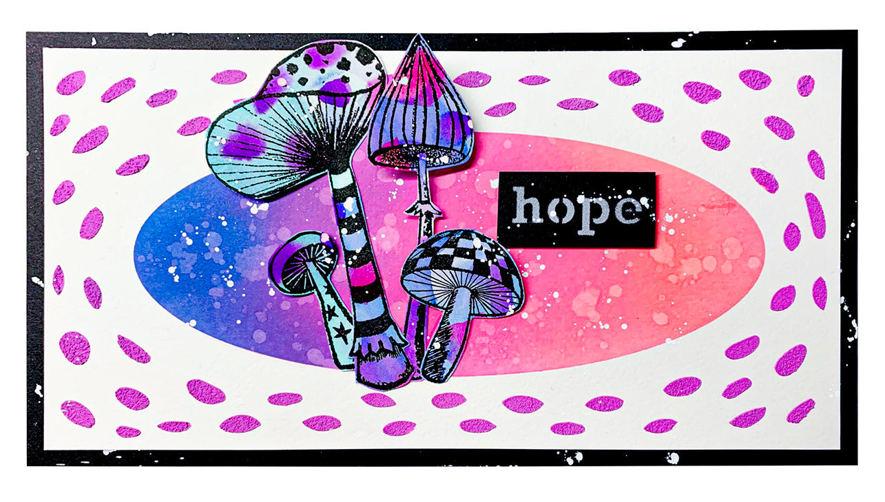 ABM Clear Stamp Autumn Flourish Mixed-Up Collection 148x210x3mm 11 PC nr.286