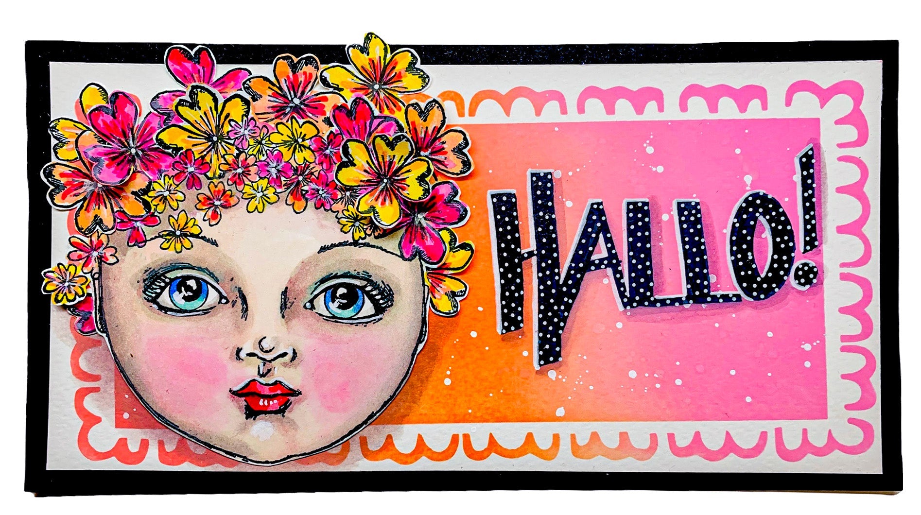 ABM Clear Stamp Face To Face Mixed-Up Collection 148x210x3mm 4 PC nr.287