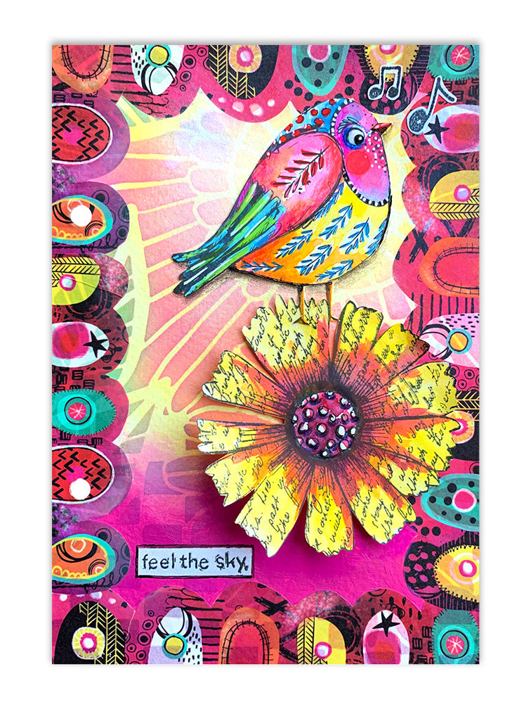 ABM Mask Basic Borders Signature Collection 203.2x203.2x1mm 1 PC nr.183