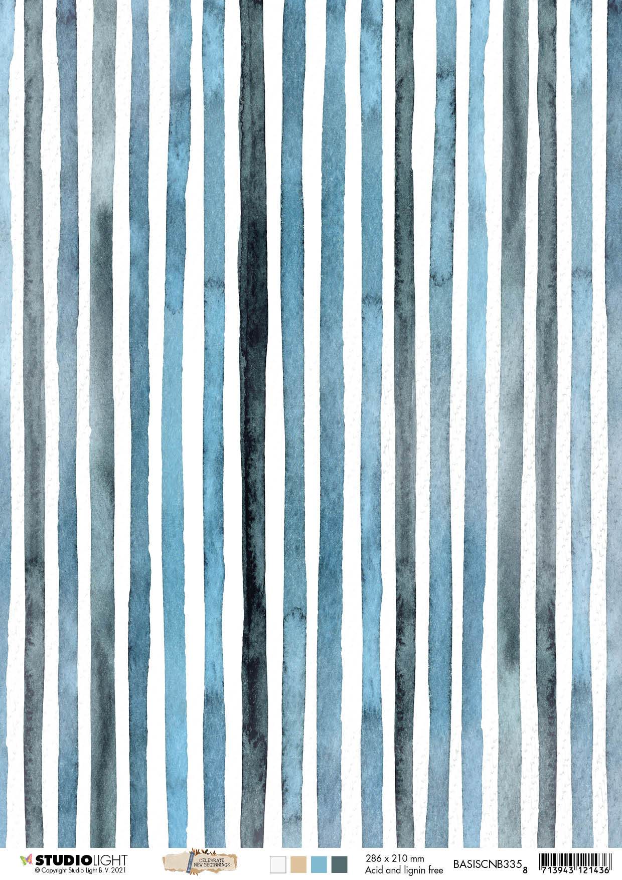 BG Paper 170gr Celebrate New Beginnings 210x297mm nr.335