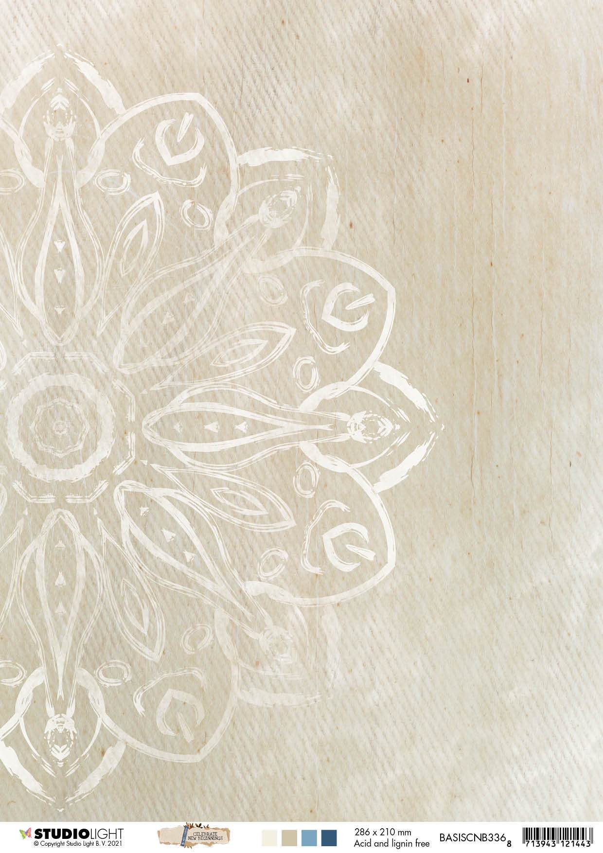 BG Paper 170gr Celebrate New Beginnings 210x297mm nr.336