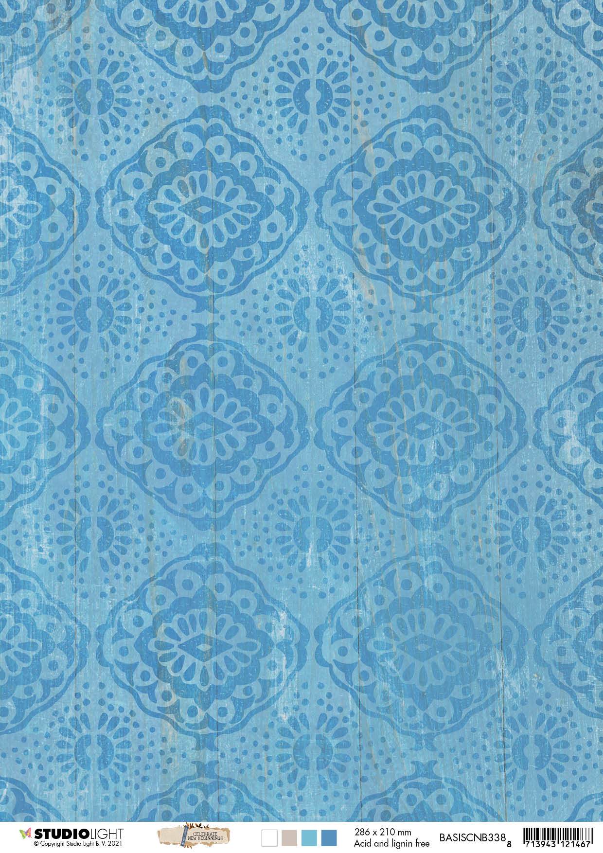 BG Paper 170gr Celebrate New Beginnings 210x297mm nr.338