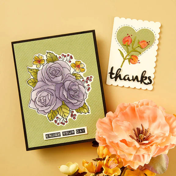 Garden Party SDS & Stencil Bundle from the From the Garden Collection by Wendy Vecchi