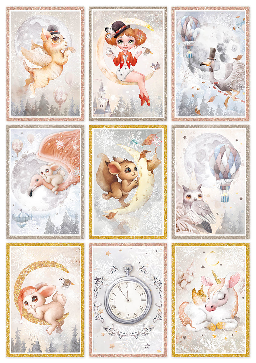 Dreamland Creative Pad A4 9/Pkg