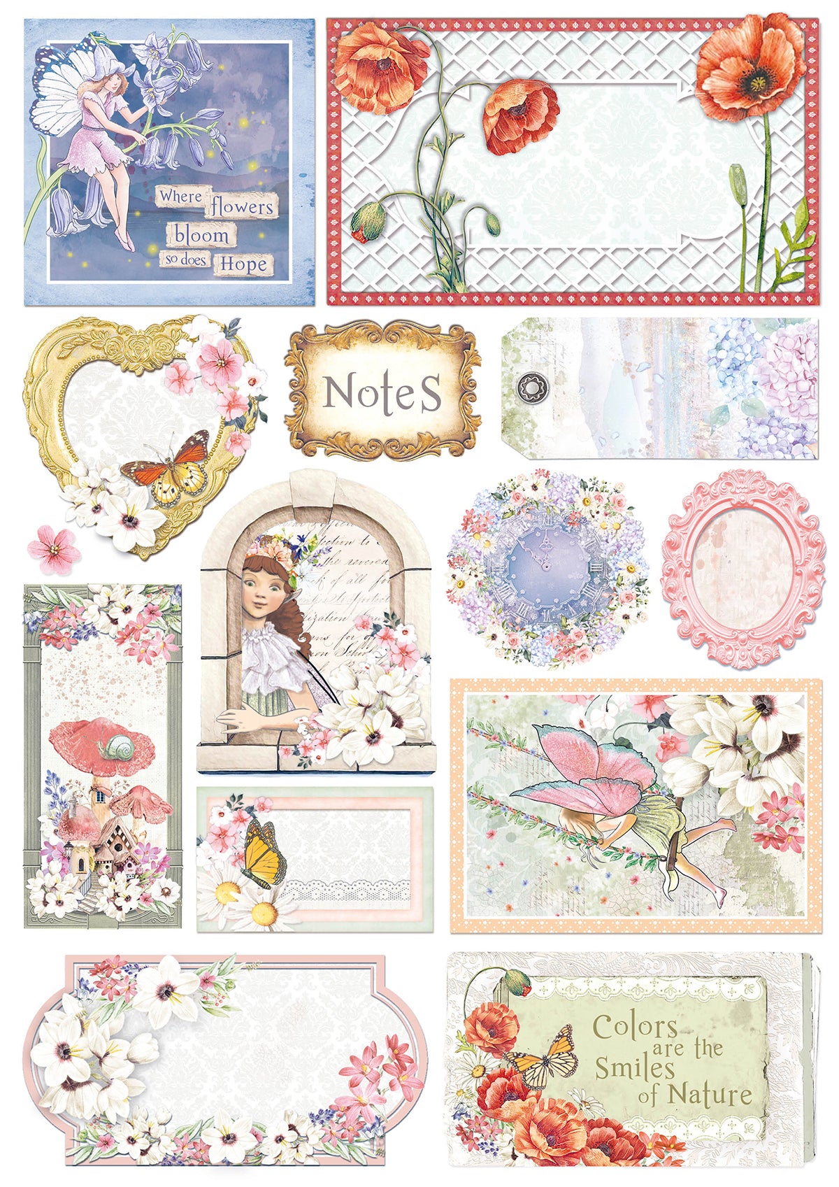 Ciao Bella Enchanted Land Creative Pad A4 9/Pkg