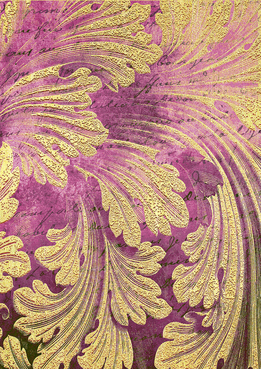 Deluxe Ethereal Paper Gold A4 5/Pkg