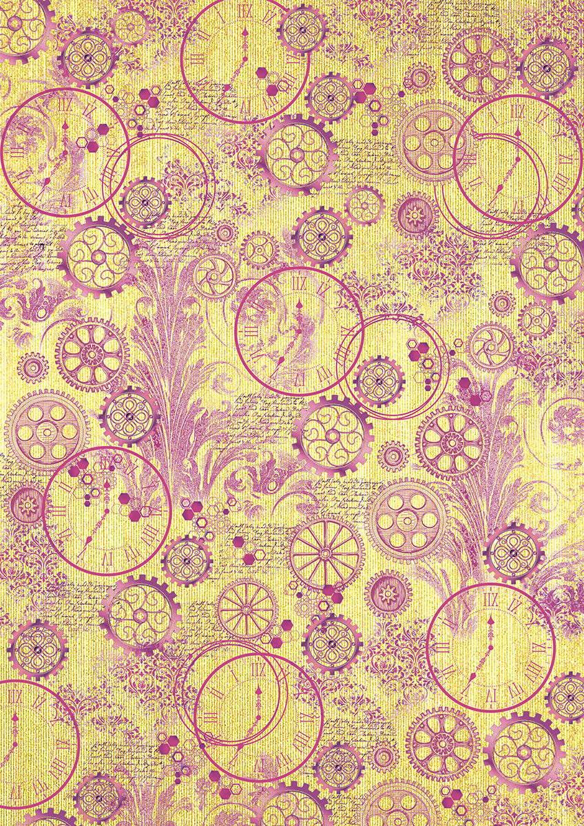 Deluxe Ethereal Paper Gold A4 5/Pkg