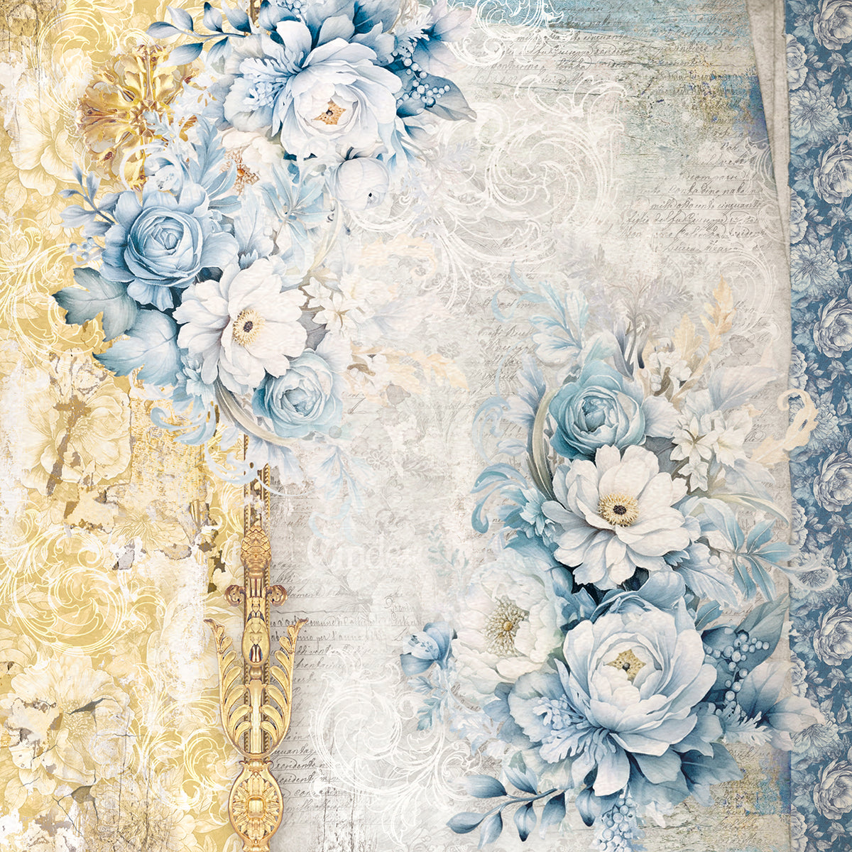 Midnight Spell Deluxe Paper Pearl 6"x6" 5/Pkg