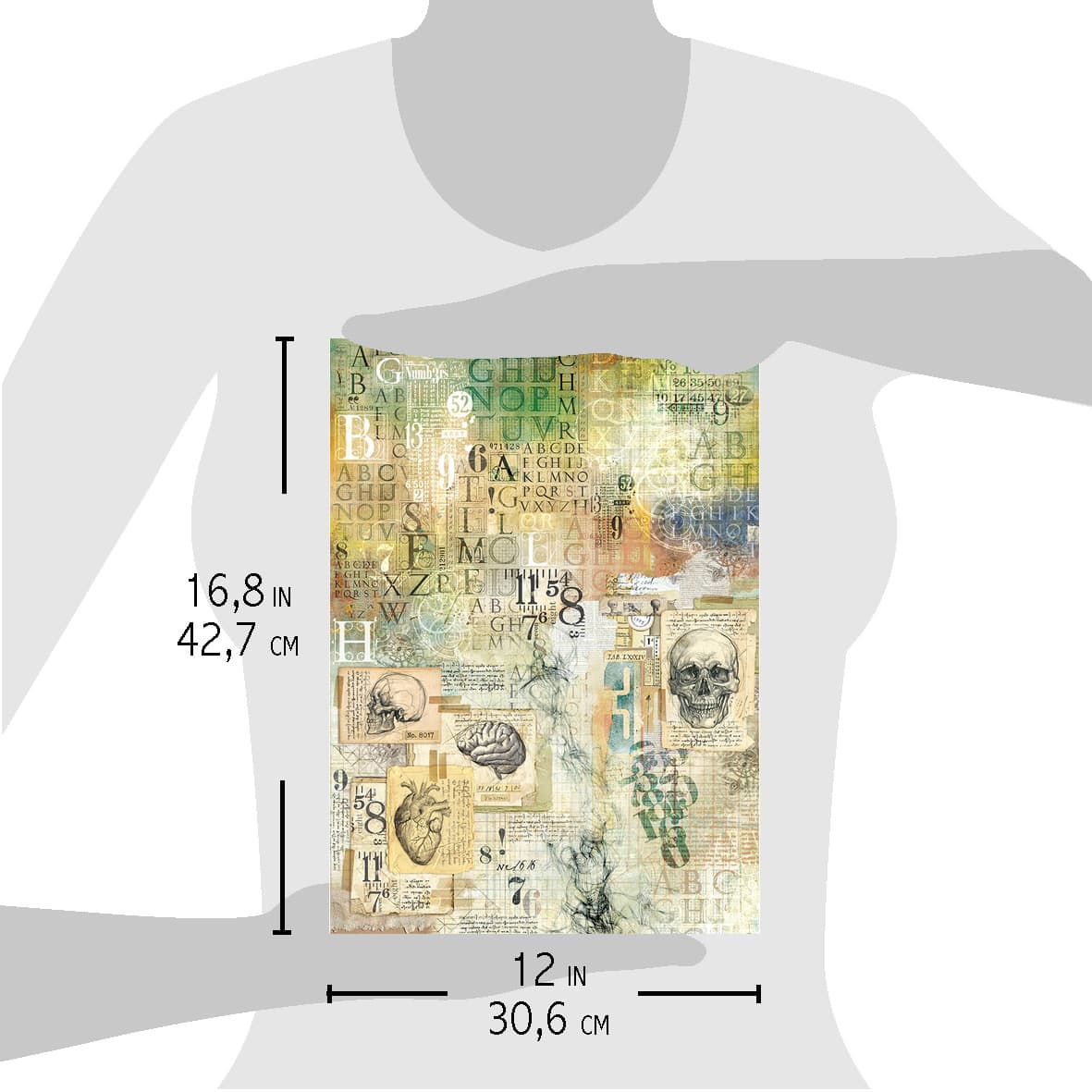 Ciao Bella Rice Paper A3 Sign Of The Times - 3 Sheets