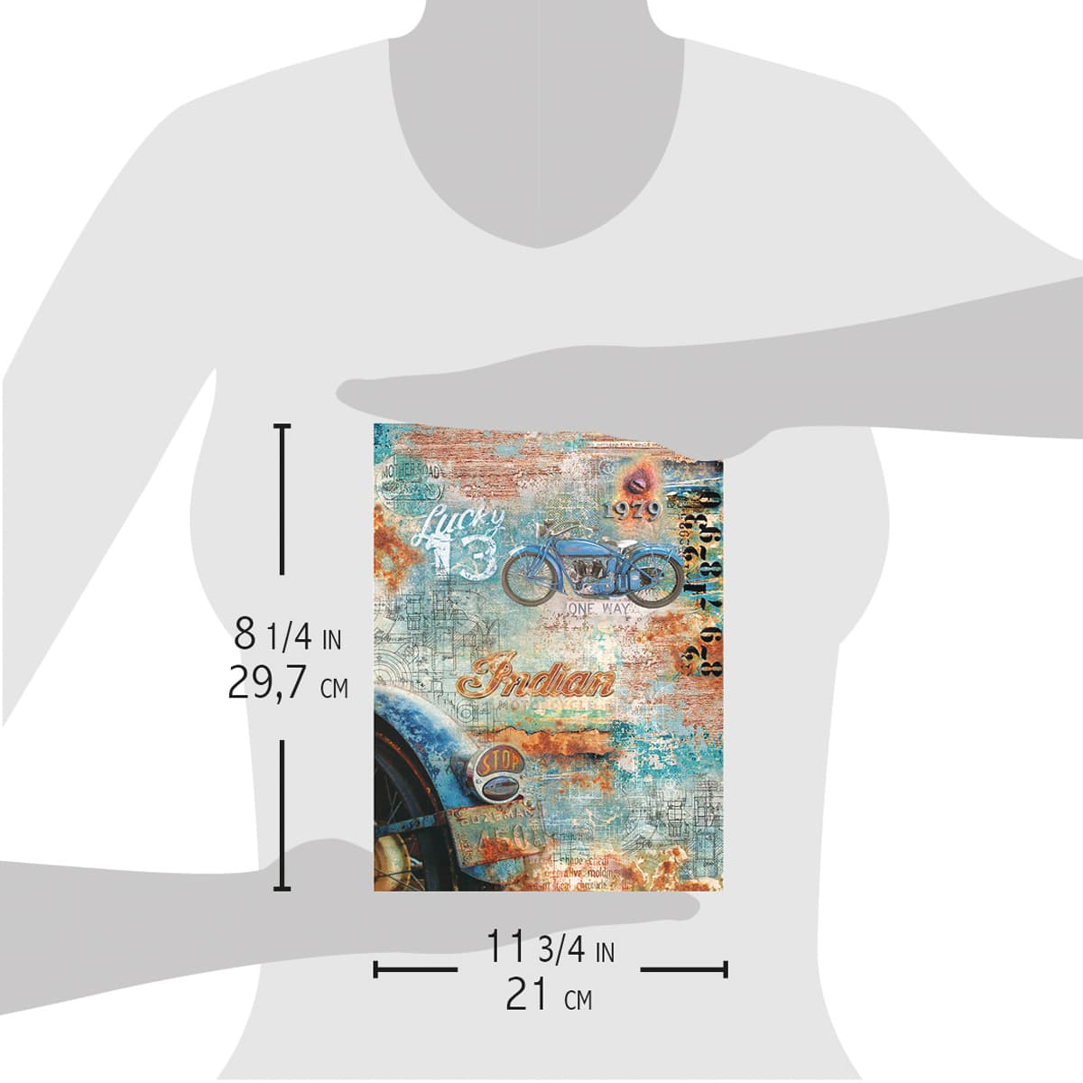 Ciao Bella Rice Paper A4 Lucky 13