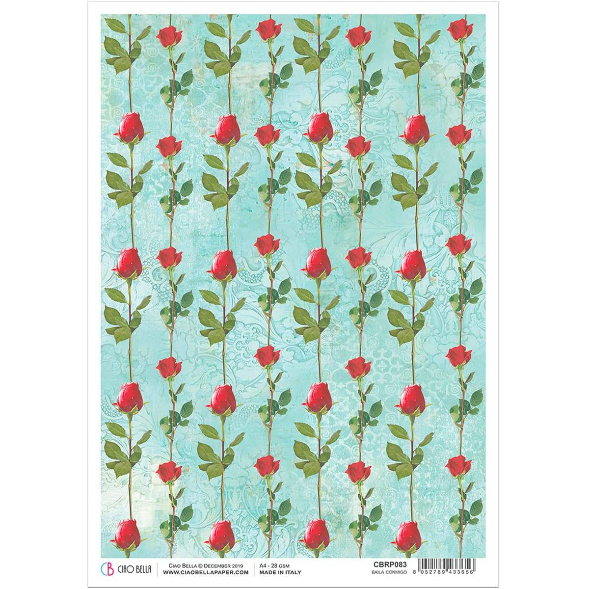 Ciao Bella Rice Paper A4 Baila Conmigo