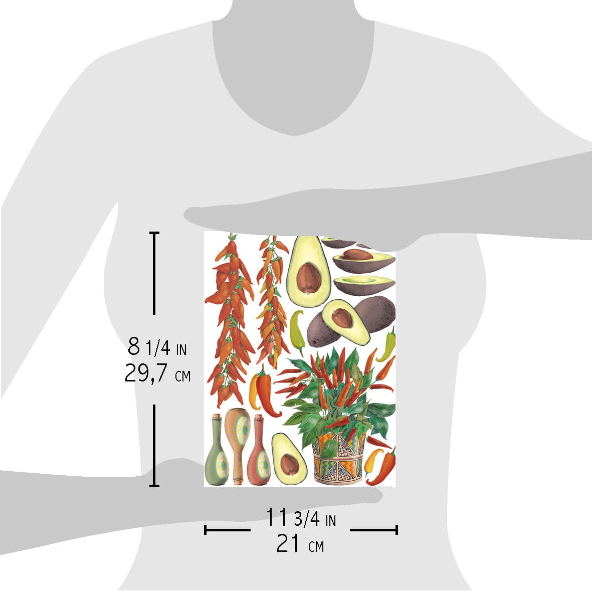 Ciao Bella Rice Paper A4 Spice Your Life Up!