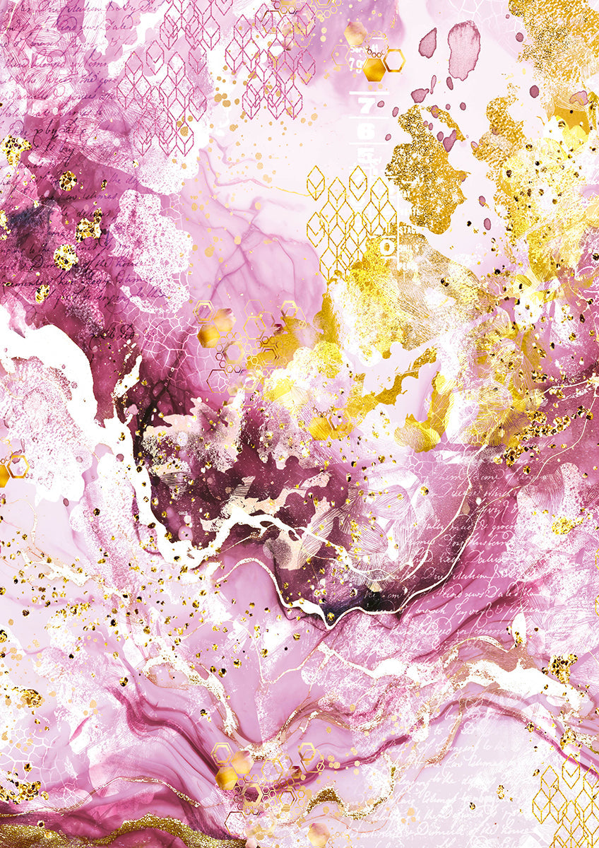 Vellum Ethereal Paper Patterns A4 6/Pkg