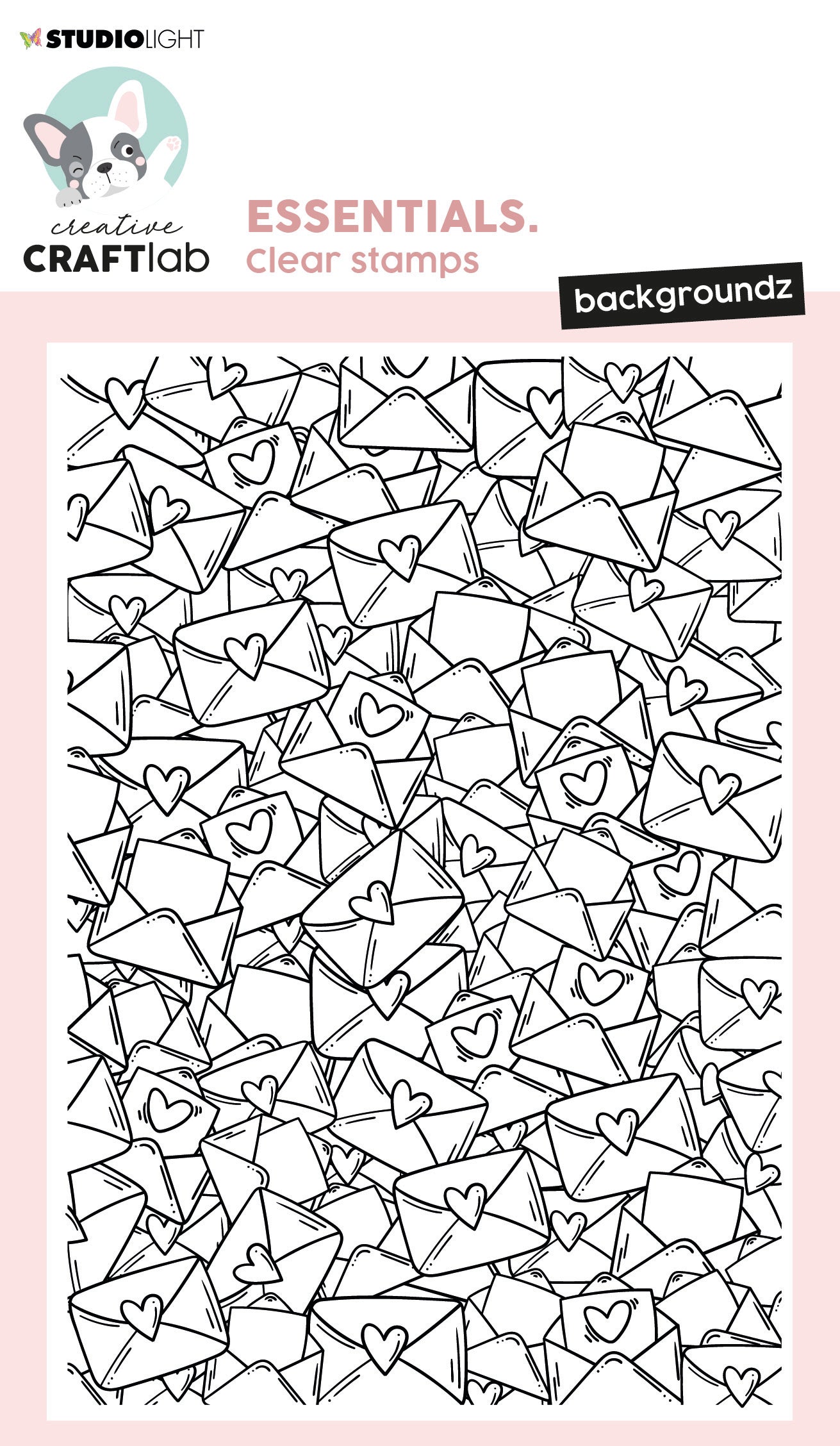 CCL Clear Stamp Backgroundz Essentials 148x105x3mm 1 PC nr.435